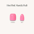 Hot Pink Mani & Pedi