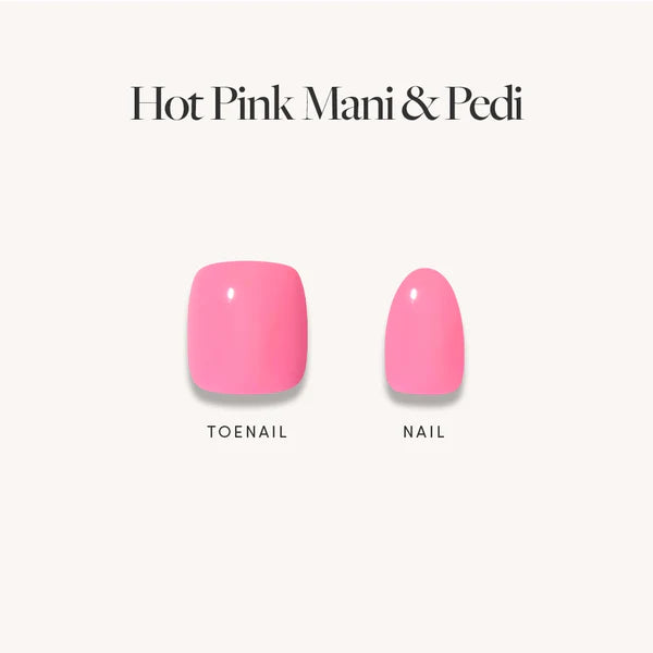 Hot Pink Mani & Pedi