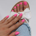 Hot Pink Toenail